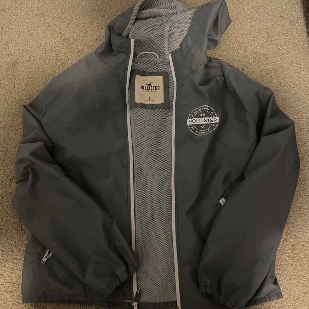 Hollister Men's Gray Jacket